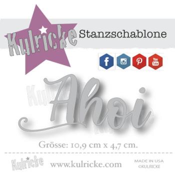 Kulricke Metall Stanzschablone Craft Die "Ahoi" XL