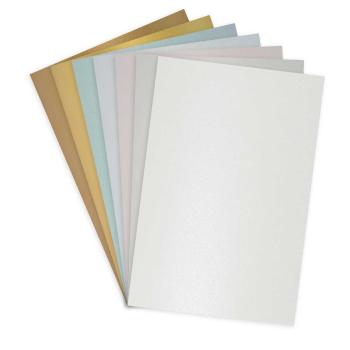Farbkartonset 7 Bogen DIN A4 "Metallic-Farben 2023"