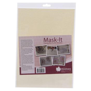 Woodware - Mask-It Sheets 2 x A4 Masking Sheets