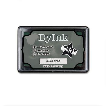 Stempelkissen "DyInk" von Kulricke - olive drab
