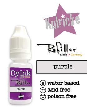 Refiller (Nachfüller) für "DyInk" Stempelkissen - purple 10ml