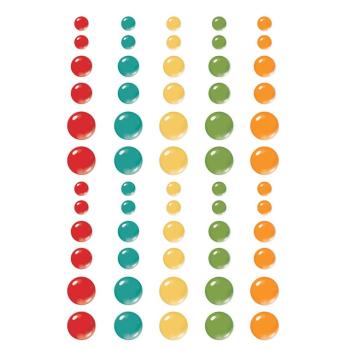 Preview: Simple Stories   Family Fun  Enamel Dots