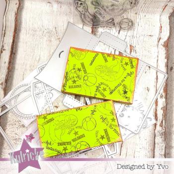 Cardstock "Struktur" - Bastelpapier 210g/m² DIN A4 in struktur limette