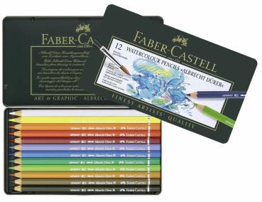 Faber Castell Water Color Pencil A.Durer Carton 12 Pieces 