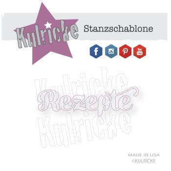 Kulricke "Rezepte 2" Stanze - Craft Die