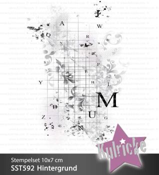 Kulricke Stempelset "Hintergrund" Clear Stamp