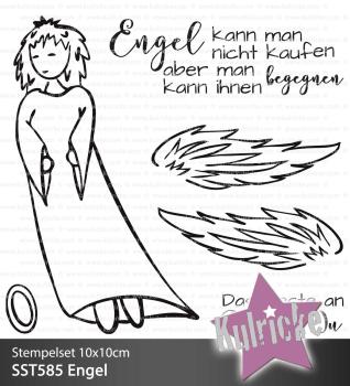 Kulricke Stempelset "Engel" Clear Stamp