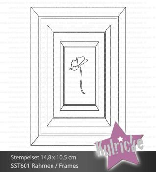 Kulricke Stempelset "Rahmen / Frames" Clear Stamp