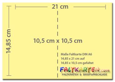 Doppelkarte - Faltkarte 220g/m² DIN A6 in pastell-lila (Sonderposten)