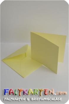 Faltkarte 15x15cm mit Briefumschlag 16x16cm in hellgrau