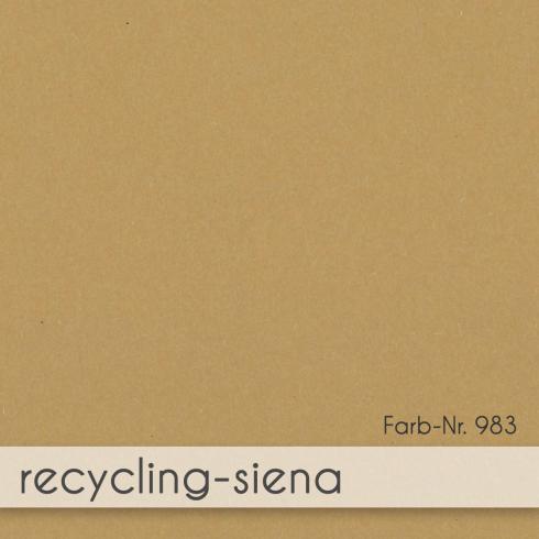 Doppelkarte - Faltkarte 230g/m² DIN A6 quer in recycling siena