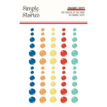 Simple Stories   Say Cheese At The Park  Enamel Dots