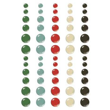 Preview: Simple Stories  Hearth & Holiday Enamel Dots