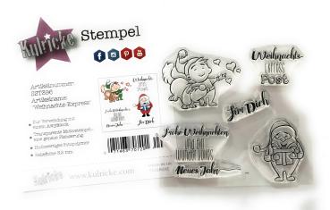 Kulricke Stempelset "Weihnachts-Express"