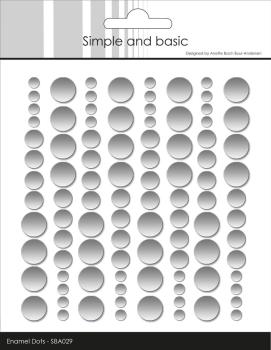 Preview: Simple and Basic - Adhesive Enamel Dots 