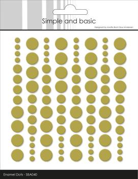 Preview: Simple and Basic - Adhesive Enamel Dots 