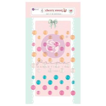 Prima Marketing - Strasssteine "Cherry Sweet" Say It In Crystals 48 Stück