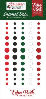 Echo Park - Enamel Dots "Christmas Express " 60 Stück