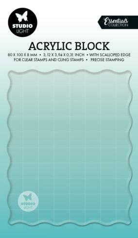 Studio Light - Acrylblock - Acrylic Stamping Block 8x10cm