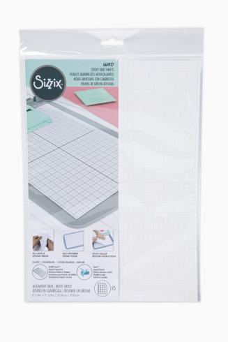 Preview: Sizzix - Sticky Grid Sheets 21x29,5cm