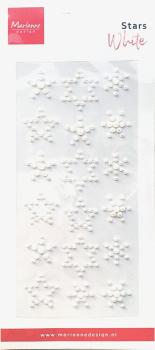 Marianne Design - Schmucksteine "Stars White" Decorations Pearls