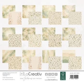 Preview: LaCreativ - Designpapier "Trockenblumen" Paper Pack 6x6" - 24 Bogen