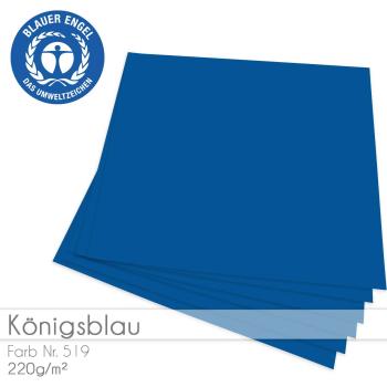 Cardstock "Basic" 12"x12" 220g/m² (30,5 x 30,5cm) in königsblau