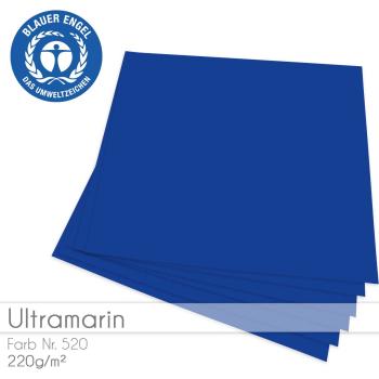 Cardstock "Basic" 12"x12" 220g/m² (30,5 x 30,5cm) in ultramarin