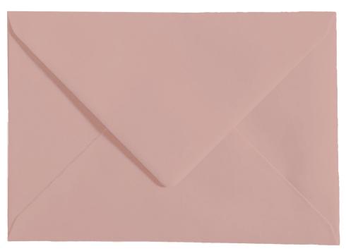 Briefumschlag DIN C6 120g/m² oF Nassklebung in altrosa