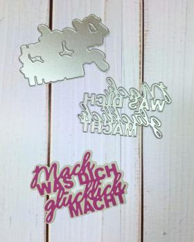 Preview: Kulricke Stanzschablone "Glücklichmacher" Craft Die 