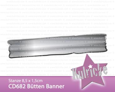 "Banner Bütten" Stanze - Craft Die