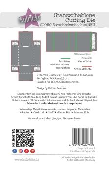Kulricke Stanzschablone "Streichholz Box - Mittel" Craft Die