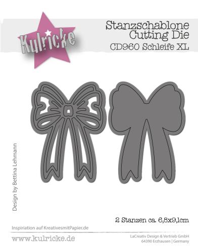 Kulricke Stanzschablone "Schleife XL" Craft Die