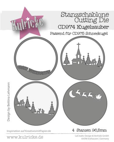 Kulricke Stanzschablone "Kugelzauber" Craft Die