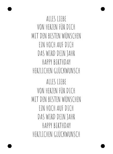 Preview: Kulricke Designpapier - "Alles Liebe " Label Papier A7