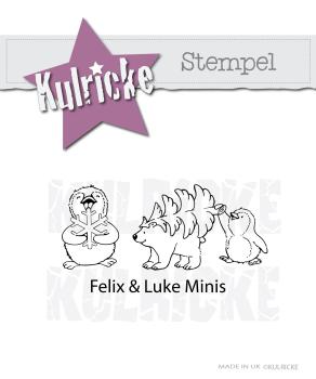 Felix & Luke Minis Stempel mit Stanze