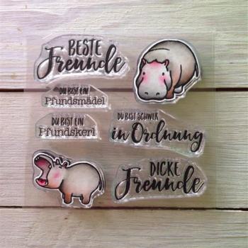 Dicke Freunde Stempel Set