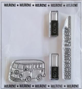 Kulricke Stempelset "Bus Mini" Clear Stamps