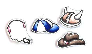 Hut Set 1 Stempel & Stanzen Set