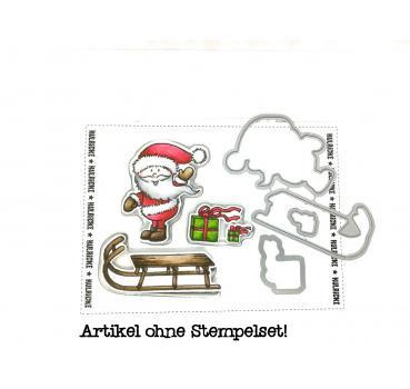 "Nikolaus mit Geschenk" Stanze - Craft Die