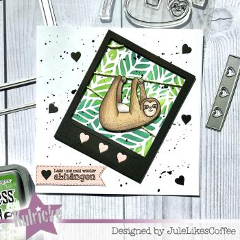 Kulricke Stempelset "Faultier" Clear Stamp