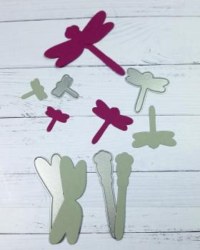 Preview: Kulricke Stanzschablone "Libelle" Craft Die