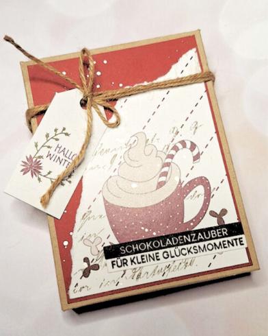 Preview: Kulricke Stempelset "Leckerbissen Label" Clear Stamp