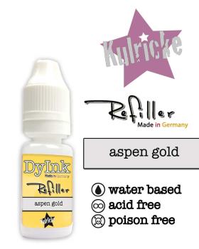 Refiller (Nachfüller) für "DyInk" Stempelkissen - aspen gold 10ml