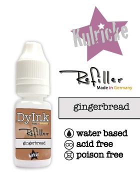 Refiller (Nachfüller) für "DyInk" Stempelkissen - gingerbread 10ml