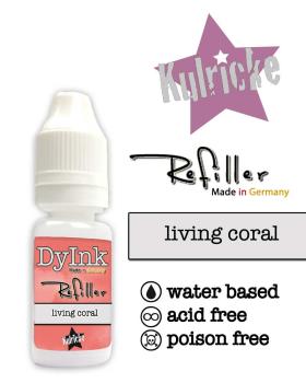 Refiller (Nachfüller) für "DyInk" Stempelkissen - living coral 10ml