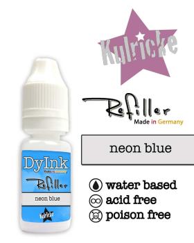 Refiller (Nachfüller) für "DyInk" Stempelkissen - neon blue 10ml