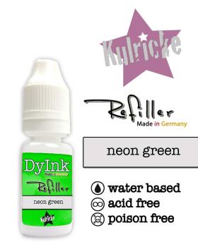 Refiller (Nachfüller) für "DyInk" Stempelkissen - neon green 10ml