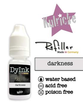 Refiller (Nachfüller) für "DyInk" Stempelkissen - darkness 10ml