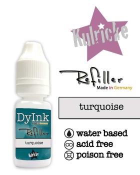 Refiller (Nachfüller) für "DyInk" Stempelkissen - turquoise 10ml